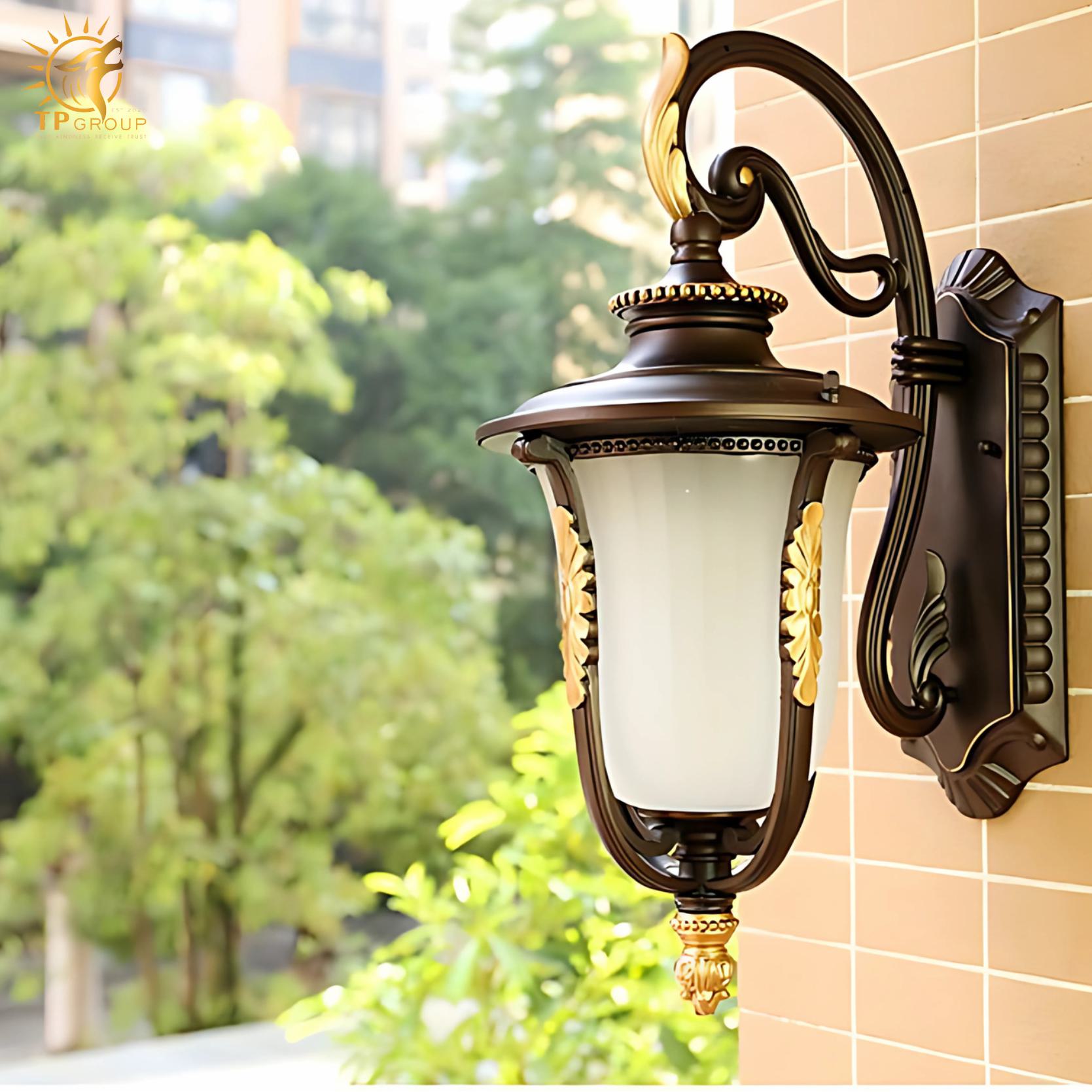 Đèn led ban công cổ điển Bắc Âu WK6060