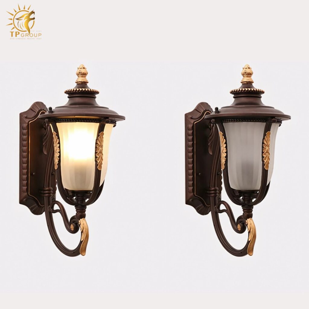 Đèn led ban công cổ điển Bắc Âu WK6060 12 Đèn led ban công cổ điển Bắc Âu WK6060