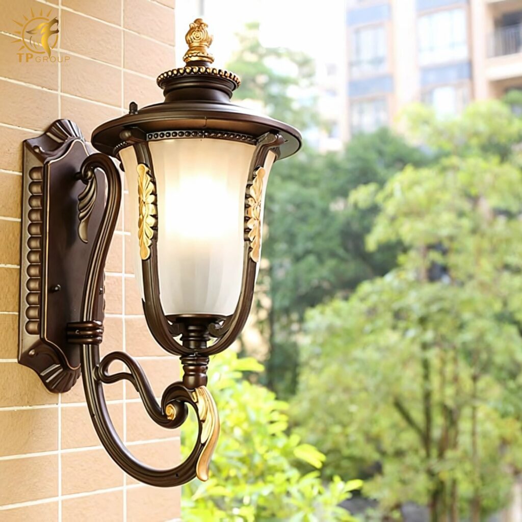 Đèn led ban công cổ điển Bắc Âu WK6060 13 Đèn led ban công cổ điển Bắc Âu WK6060