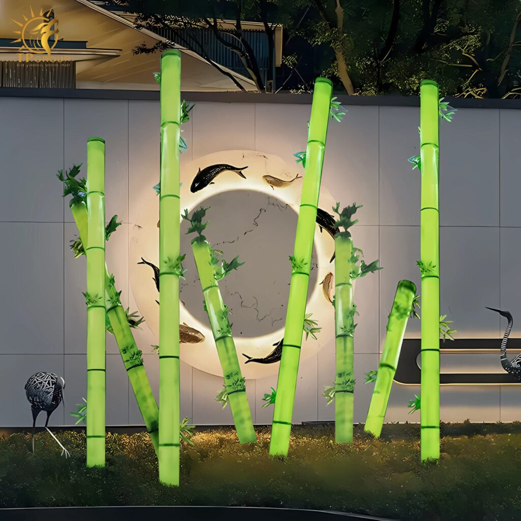 Đèn led mô hình ngoài trời Bamboo sáng tạo MDR737 12 Đèn led mô hình ngoài trời Bamboo sáng tạo MDR737