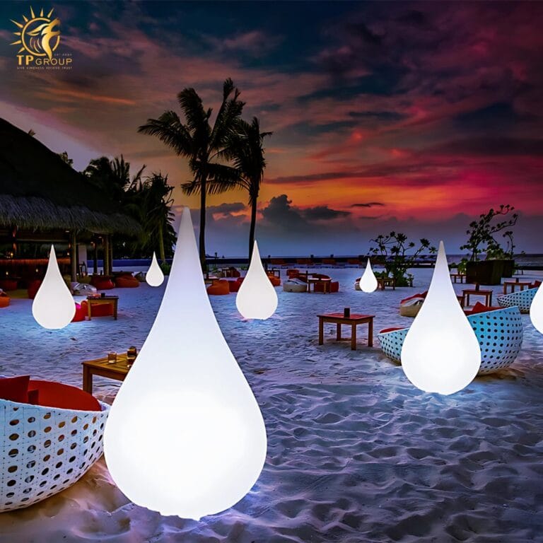 Đèn led ngoài trời hình giọt nước độc đáo MDR503