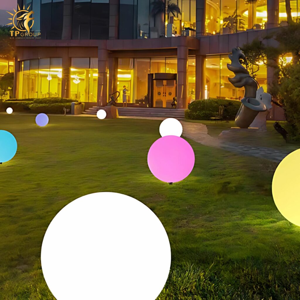 Đèn led tròn trang trí sân vườn chống nước MDR687 11 Đèn led tròn trang trí sân vườn chống nước MDR687