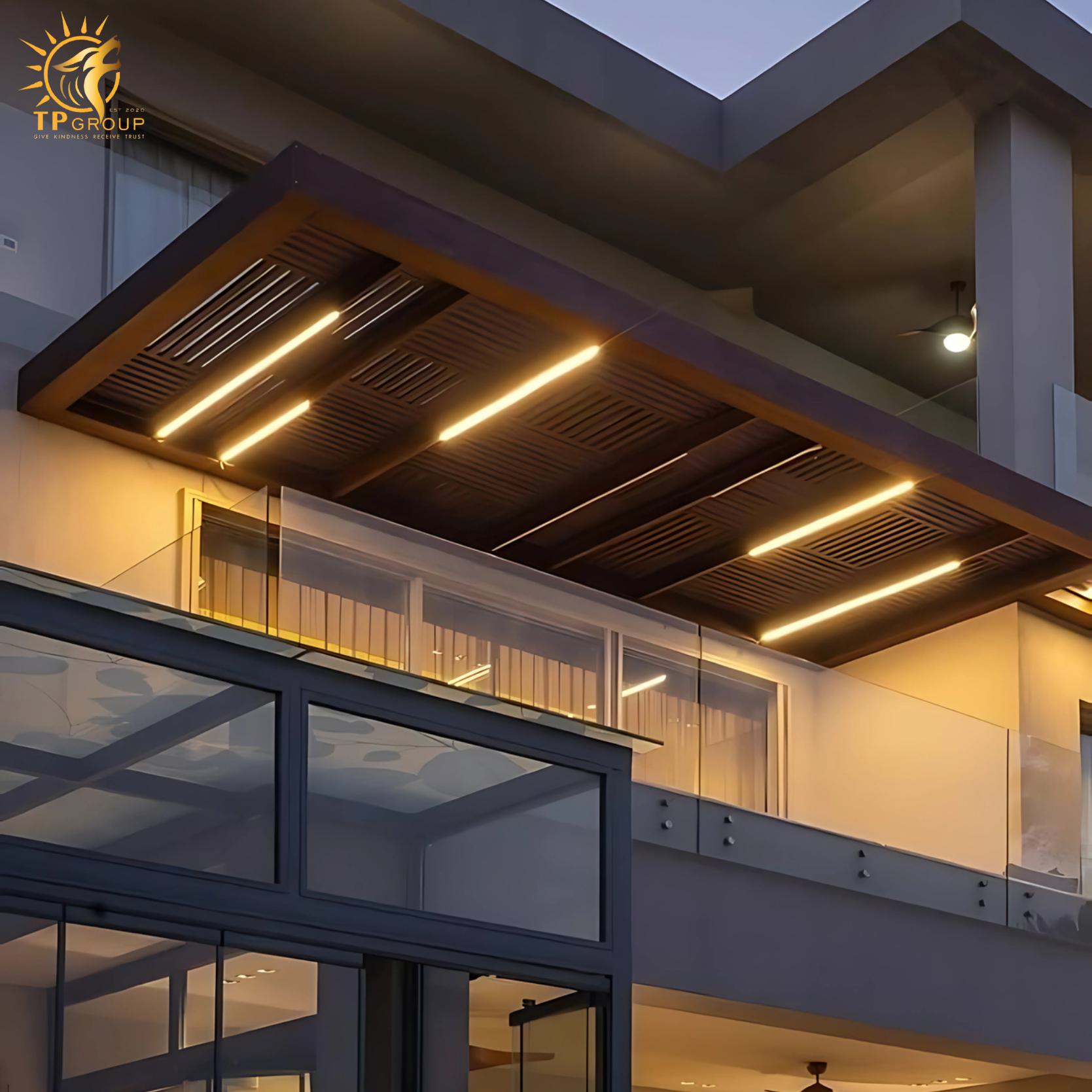 Đèn ốp trần ngoài trời thanh dài siêu chống nước SYJ004 9 Đèn ốp trần ngoài trời thanh dài siêu chống nước SYJ004