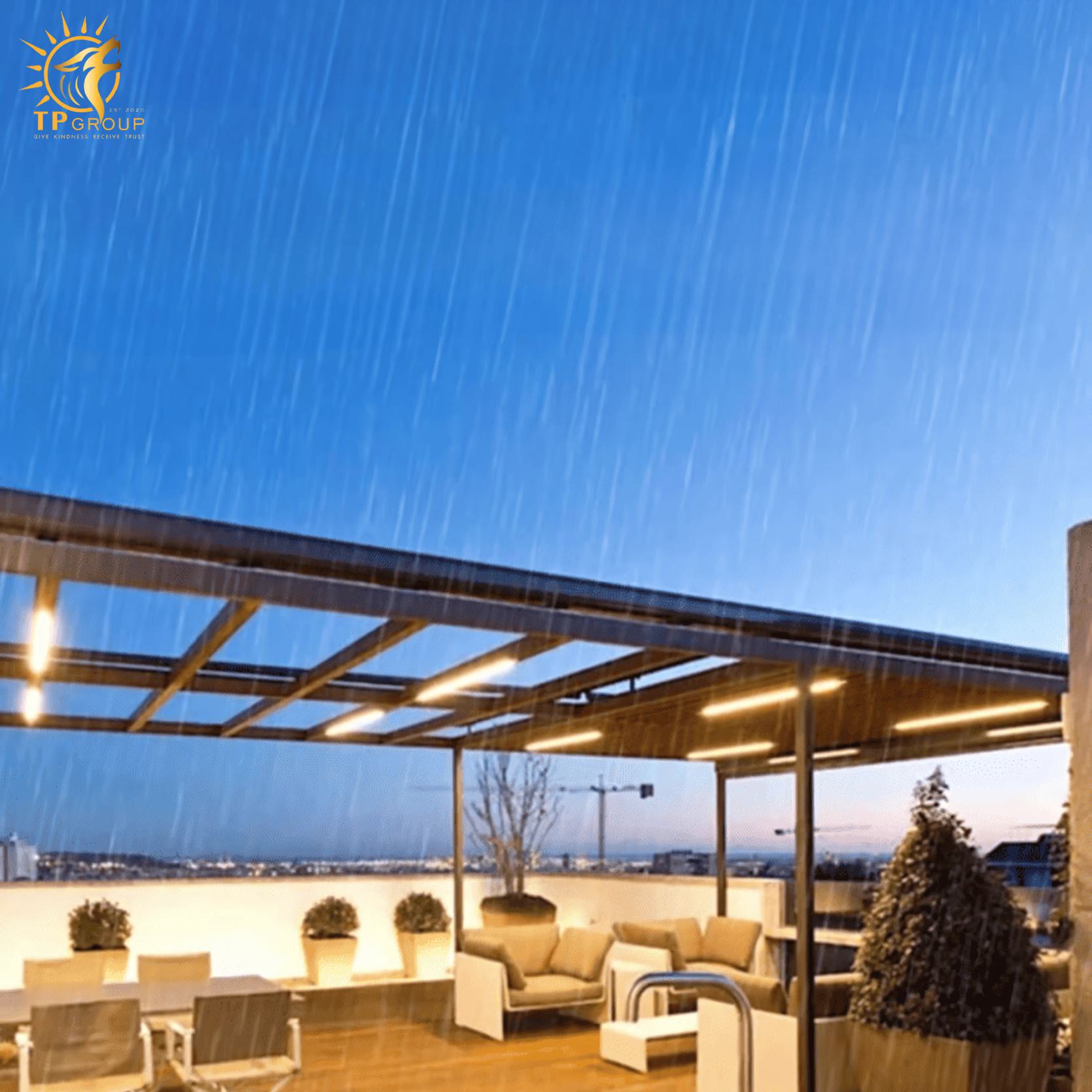 Đèn ốp trần ngoài trời thanh dài siêu chống nước SYJ004 10 Đèn ốp trần ngoài trời thanh dài siêu chống nước SYJ004