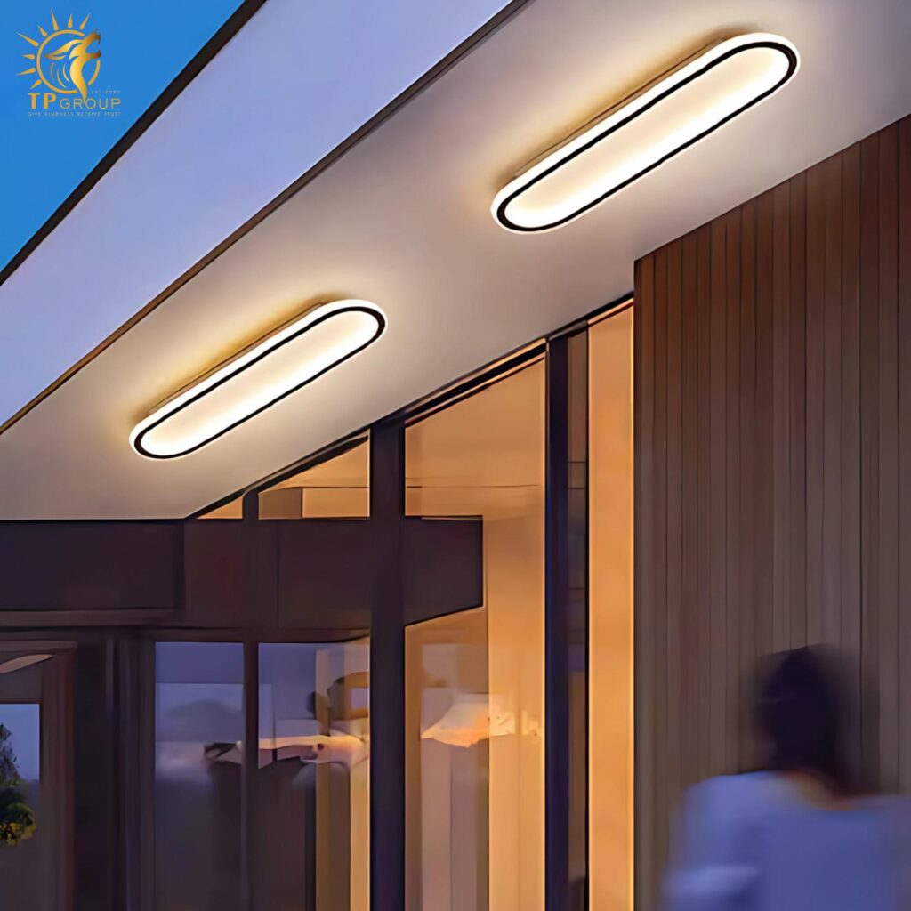 Đèn ốp trần trang trí ban công ngoài trời LY6037 