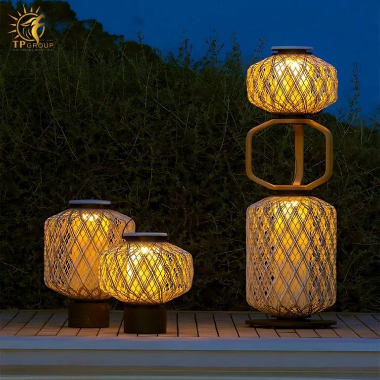 Đèn sàn ngoài trời phong cách Trung Hoa ZY2379