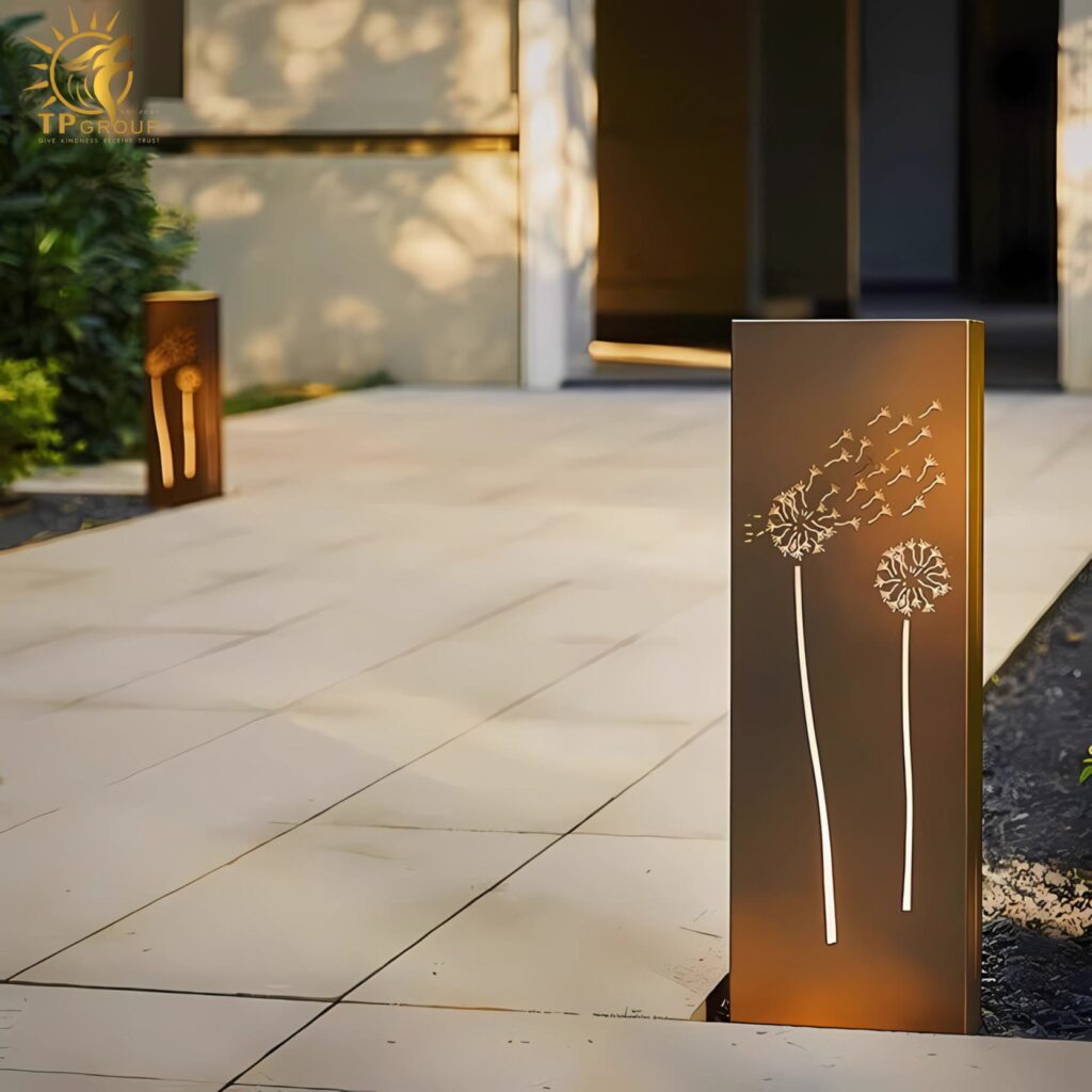 Đèn sân vườn hoa bồ công anh trang trí lối đi ACM609 10 Đèn sân vườn hoa bồ công anh trang trí lối đi ACM609