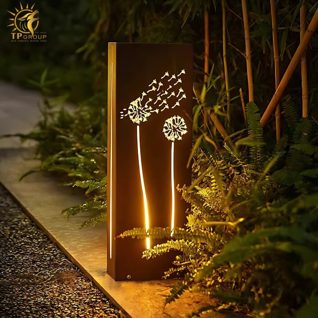 Đèn sân vườn hoa bồ công anh trang trí lối đi ACM609 8 Đèn sân vườn hoa bồ công anh trang trí lối đi ACM609