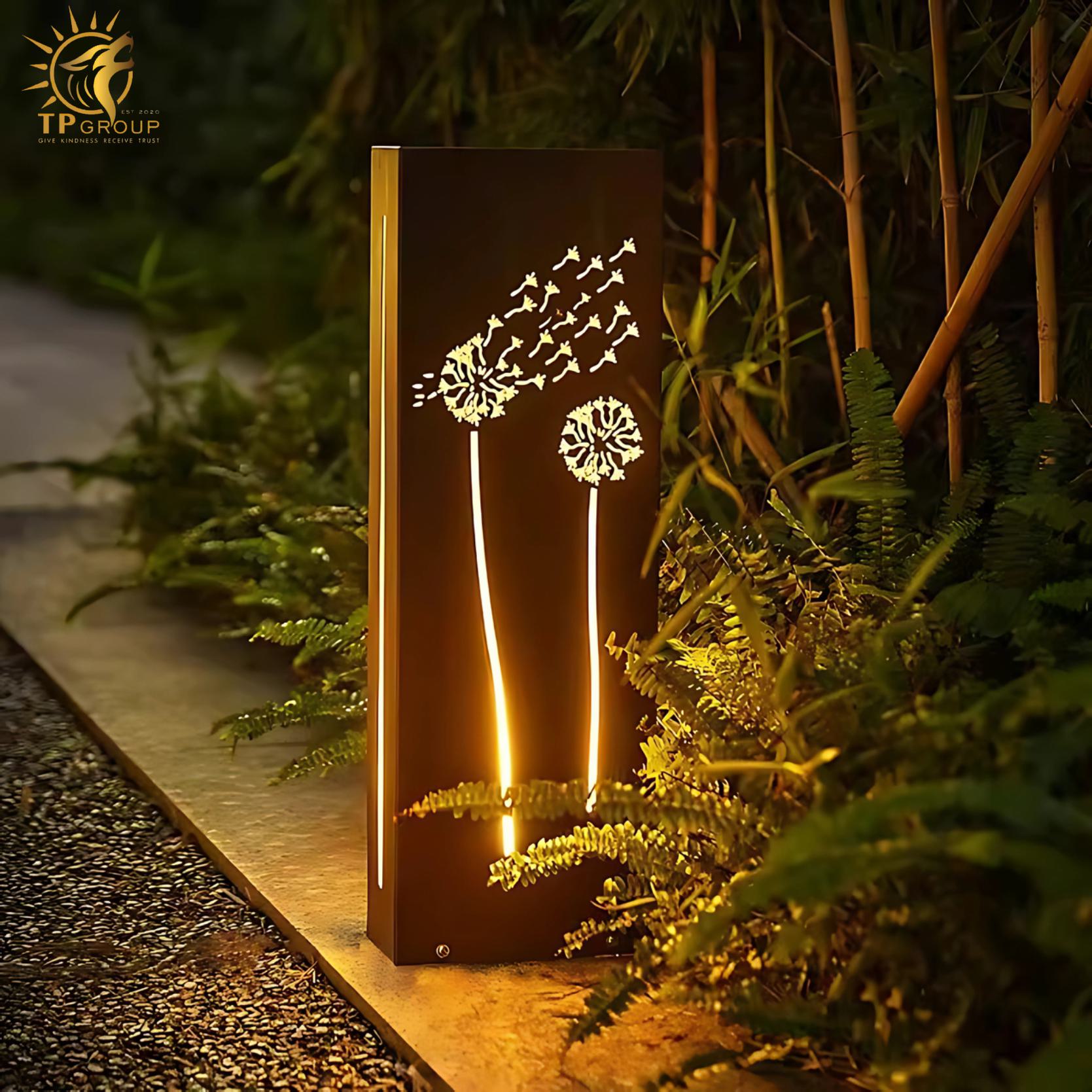 Đèn sân vườn hoa bồ công anh trang trí lối đi ACM609 6 Đèn sân vườn hoa bồ công anh trang trí lối đi ACM609 - Hình ảnh 6