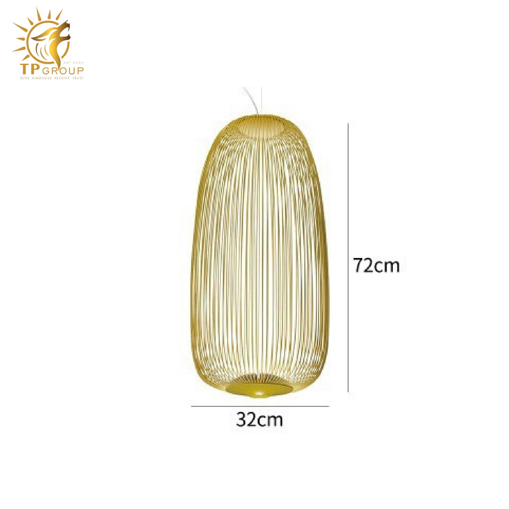 Đèn thả Dáng Lồng Chim Sáng Tạo, Hiện Đại Tối Giản TP-DT524 13 Đèn thả Dáng Lồng Chim Sáng Tạo, Hiện Đại Tối Giản TP-DT524