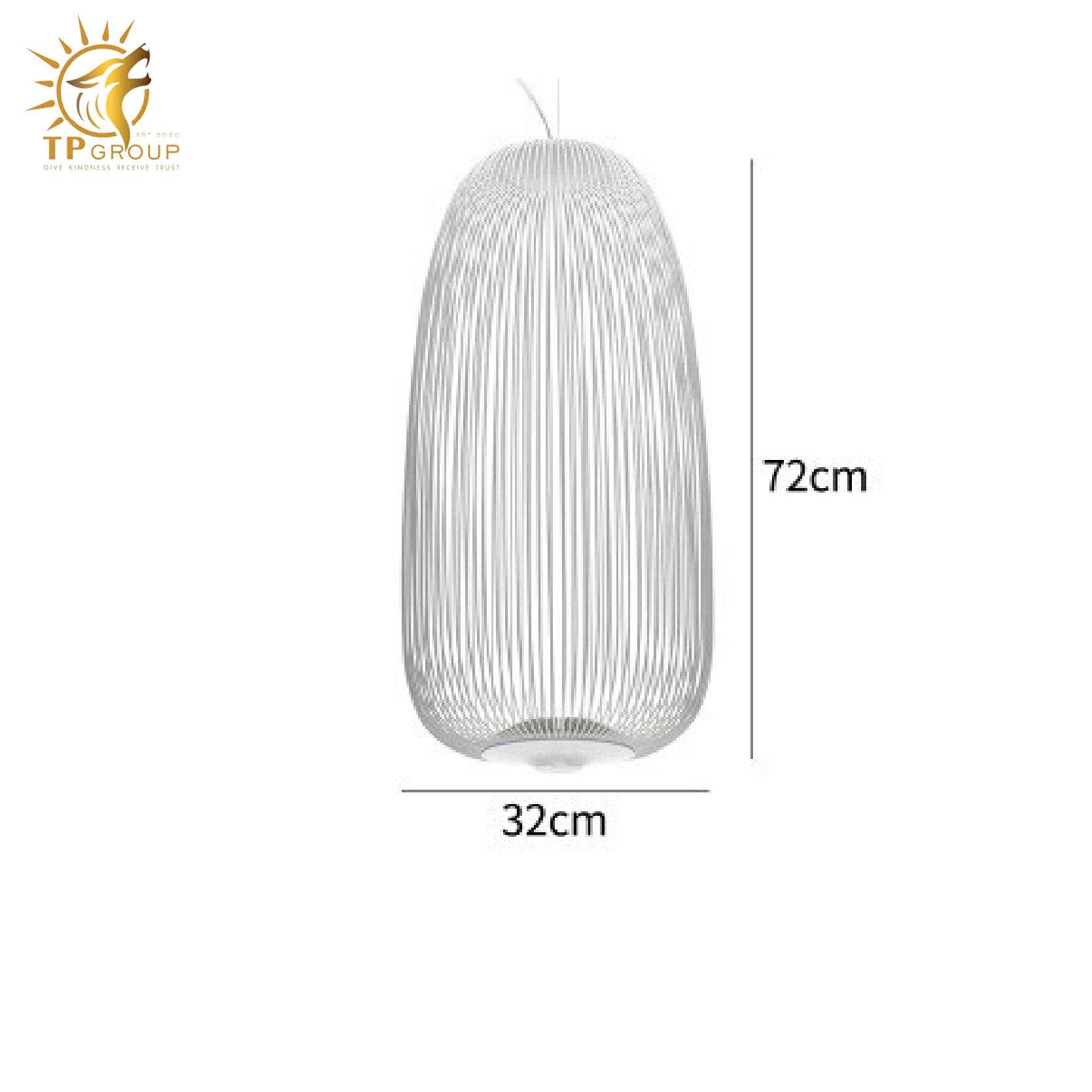 Đèn thả Dáng Lồng Chim Sáng Tạo, Hiện Đại Tối Giản TP-DT524 14 Đèn thả Dáng Lồng Chim Sáng Tạo, Hiện Đại Tối Giản TP-DT524