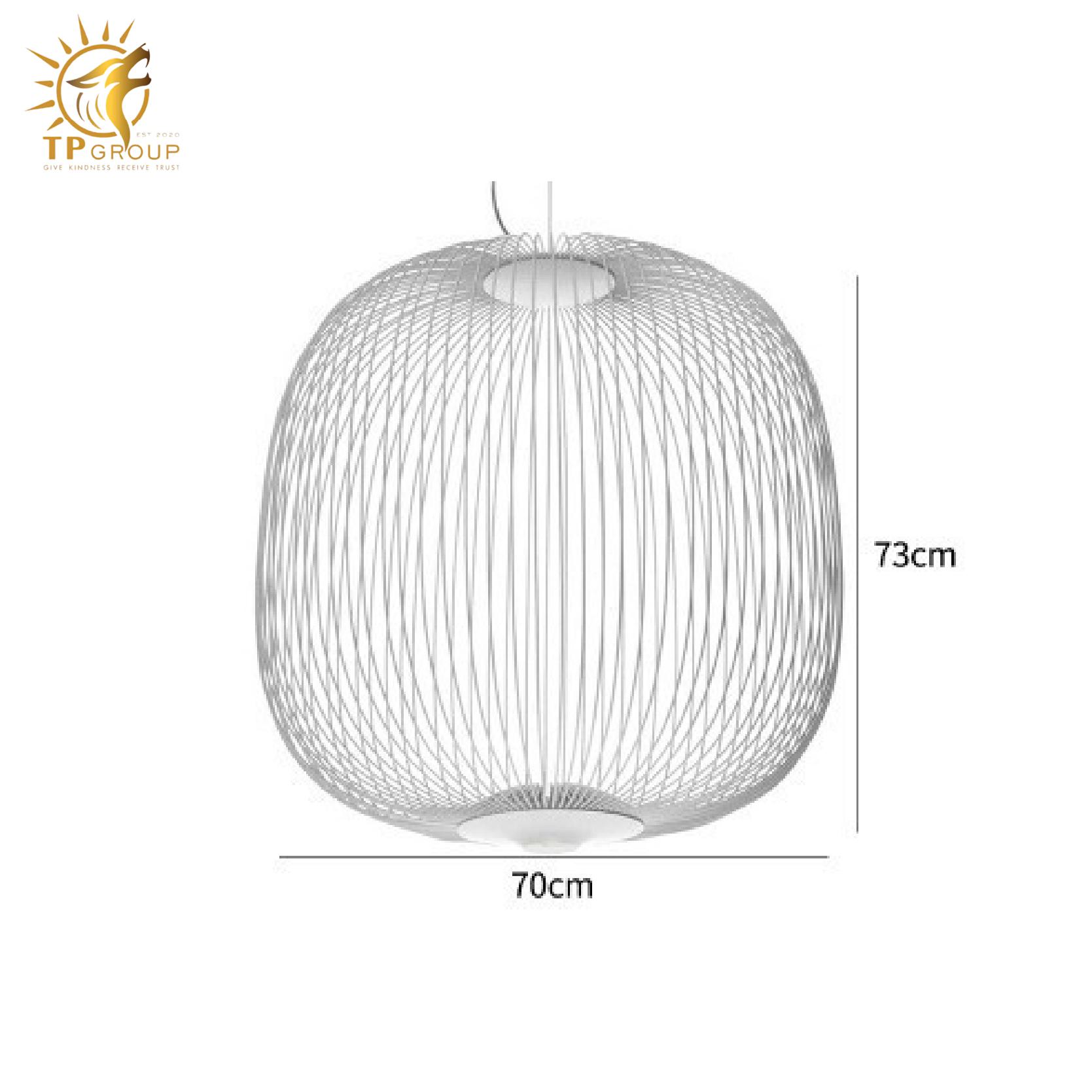 Đèn thả Dáng Lồng Chim Sáng Tạo, Hiện Đại Tối Giản TP-DT524 16 Đèn thả Dáng Lồng Chim Sáng Tạo, Hiện Đại Tối Giản TP-DT524
