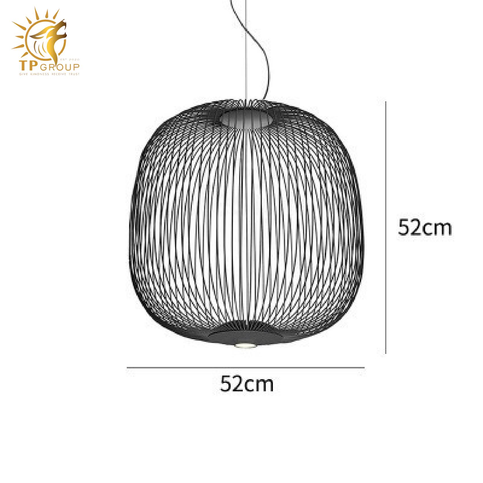 Đèn thả Dáng Lồng Chim Sáng Tạo, Hiện Đại Tối Giản TP-DT524 20 Đèn thả Dáng Lồng Chim Sáng Tạo, Hiện Đại Tối Giản TP-DT524