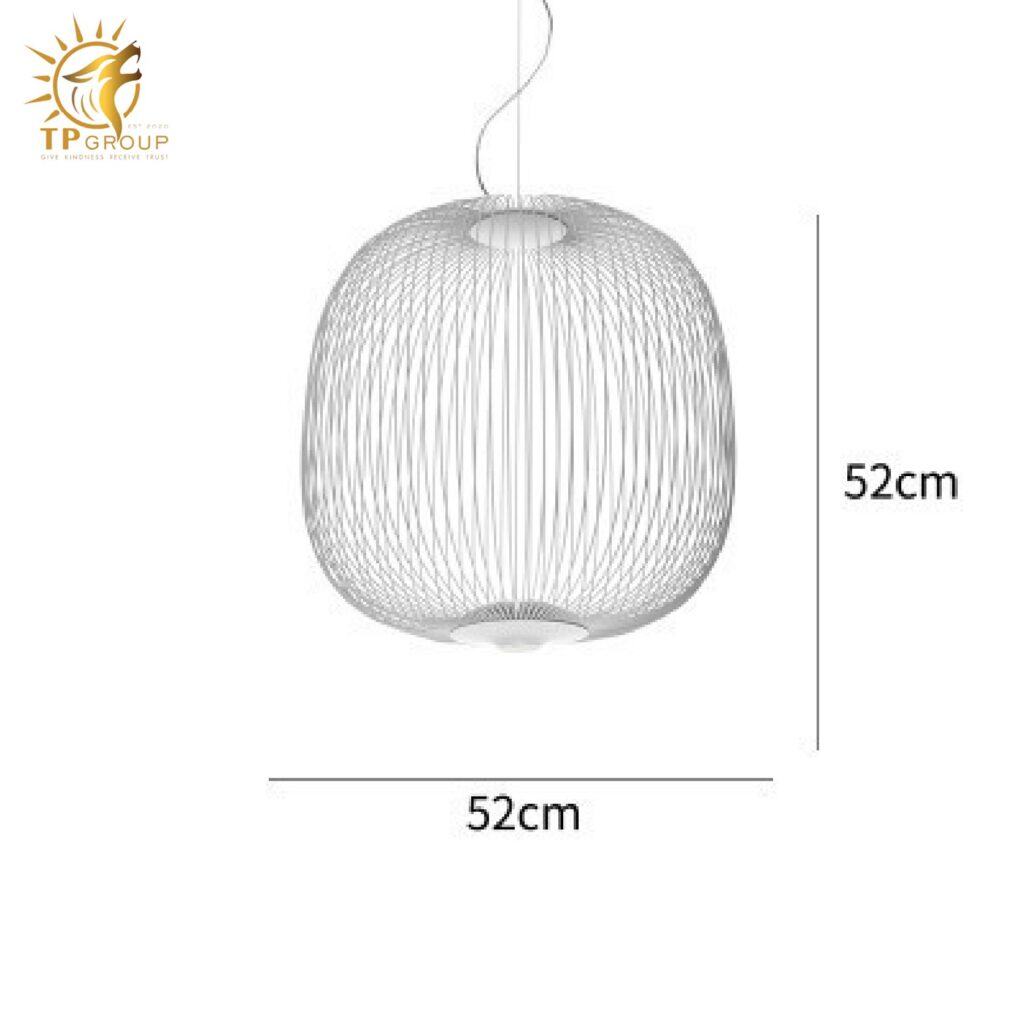 Đèn thả Dáng Lồng Chim Sáng Tạo, Hiện Đại Tối Giản TP-DT524 43 Đèn thả Dáng Lồng Chim Sáng Tạo, Hiện Đại Tối Giản TP-DT524