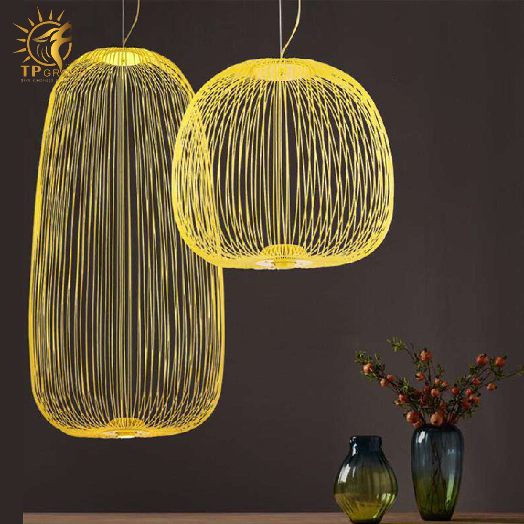 Đèn thả Dáng Lồng Chim Sáng Tạo, Hiện Đại Tối Giản TP-DT524 4 Đèn thả Dáng Lồng Chim Sáng Tạo, Hiện Đại Tối Giản TP-DT524