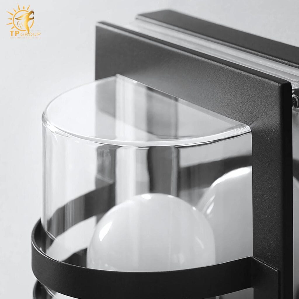 Đèn thủy tinh gắn tường hành lang kiểu Mỹ SVA6798