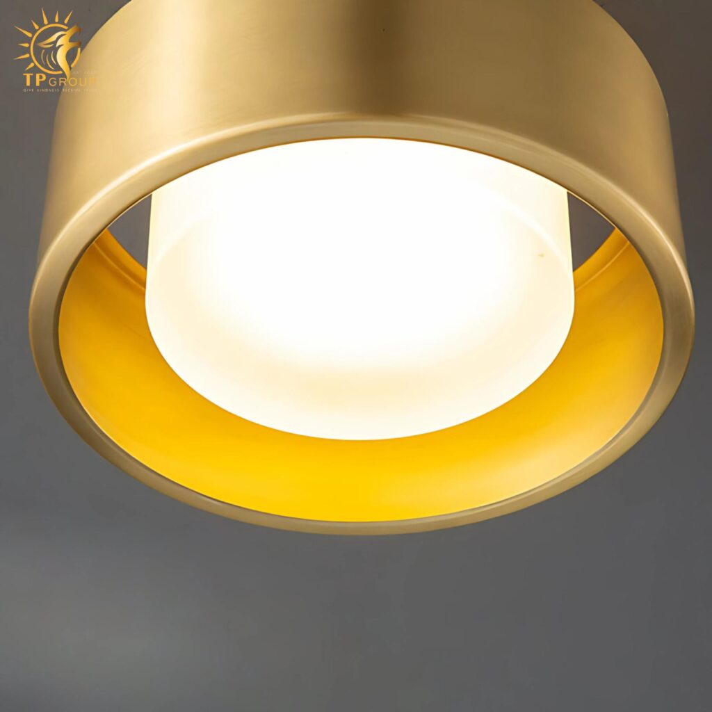 Đèn trần hành lang bằng đồng phong cách Châu Âu FLM5057 13 Đèn trần hành lang bằng đồng phong cách Châu Âu FLM5057