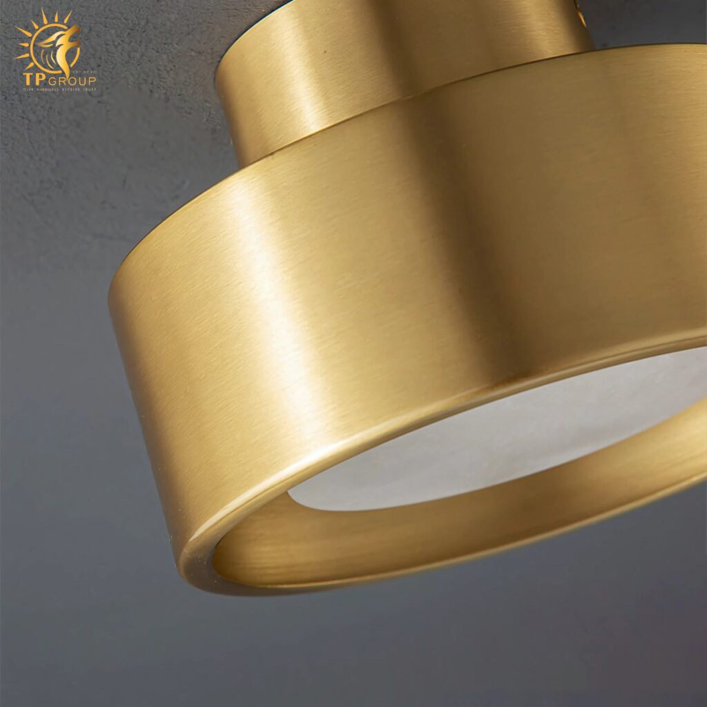 Đèn trần hành lang bằng đồng phong cách Châu Âu FLM5057 12 Đèn trần hành lang bằng đồng phong cách Châu Âu FLM5057