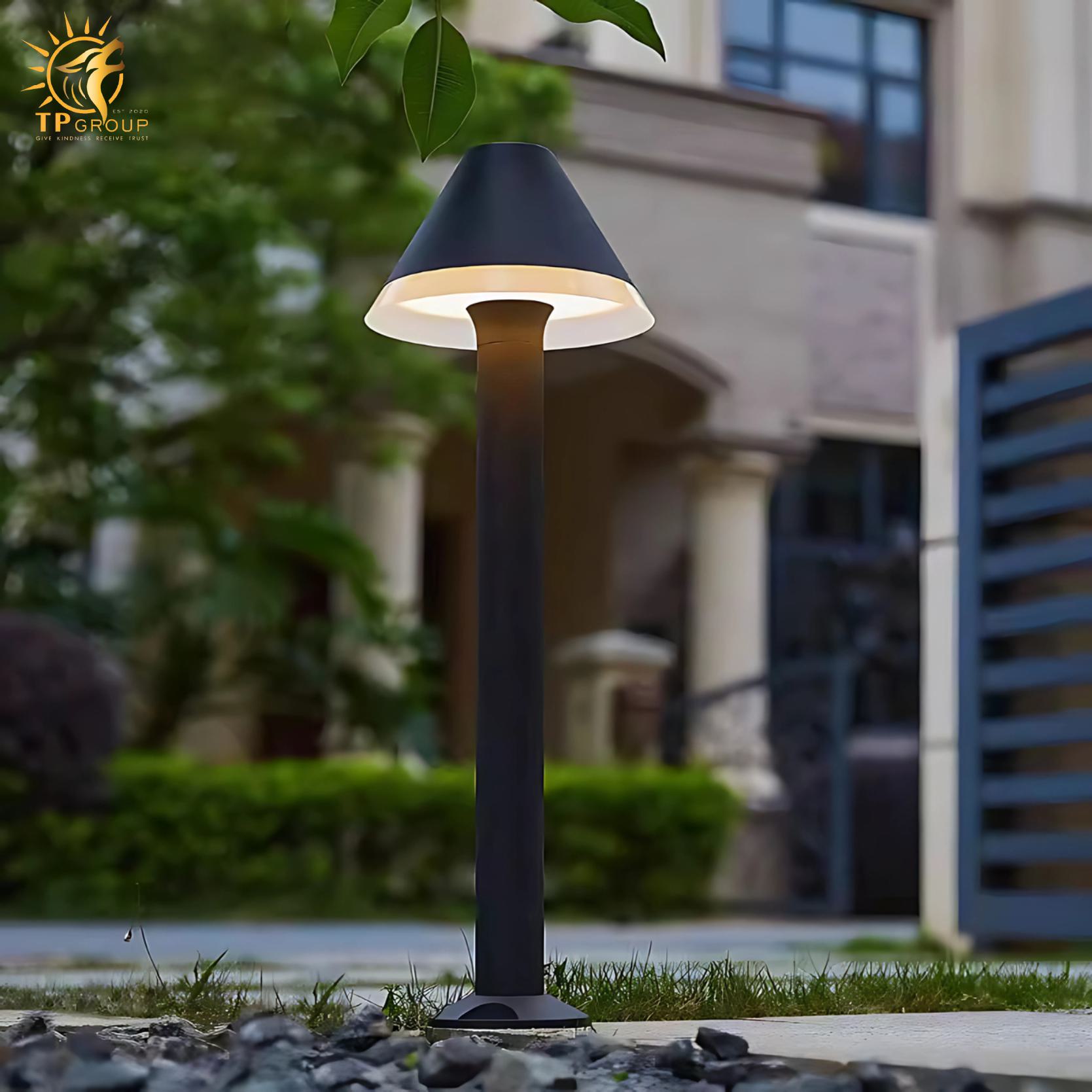 Đèn trang trí sân vườn chao nón hiện đại AF1464 3 Đèn trang trí sân vườn chao nón hiện đại AF1464 - Hình ảnh 3