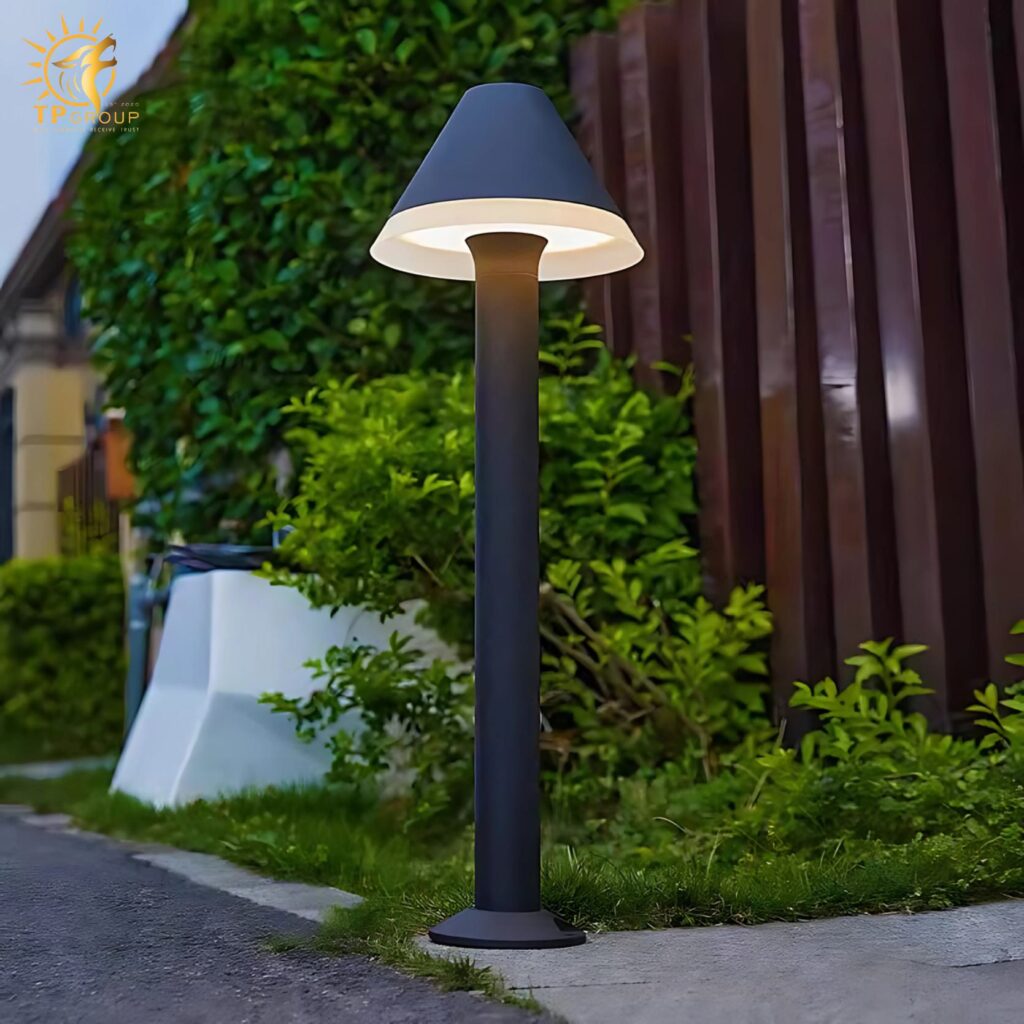 Đèn trang trí sân vườn chao nón hiện đại AF1464 10 Đèn trang trí sân vườn chao nón hiện đại AF1464