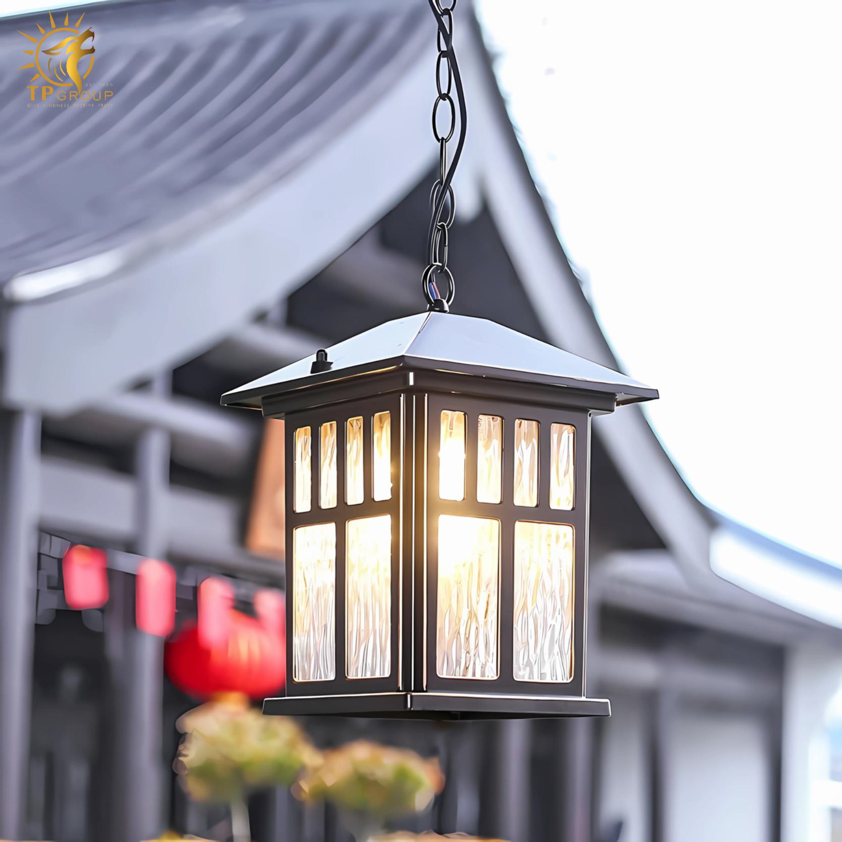 Đèn treo ngoài trời chiếu sáng lối đi sân vườn KL7055 4 Đèn treo ngoài trời chiếu sáng lối đi sân vườn KL7055