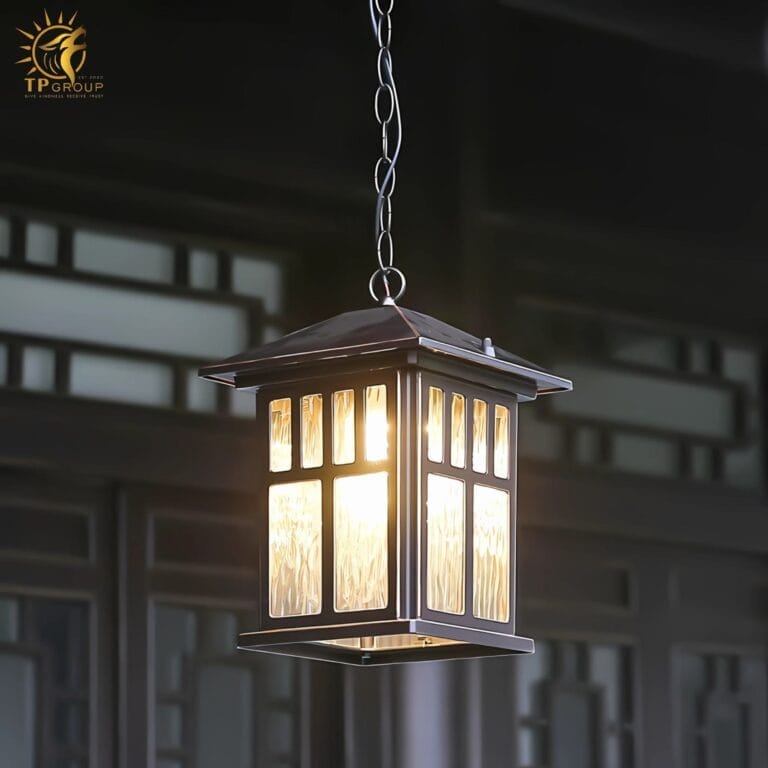 Đèn treo ngoài trời chiếu sáng lối đi sân vườn KL7055