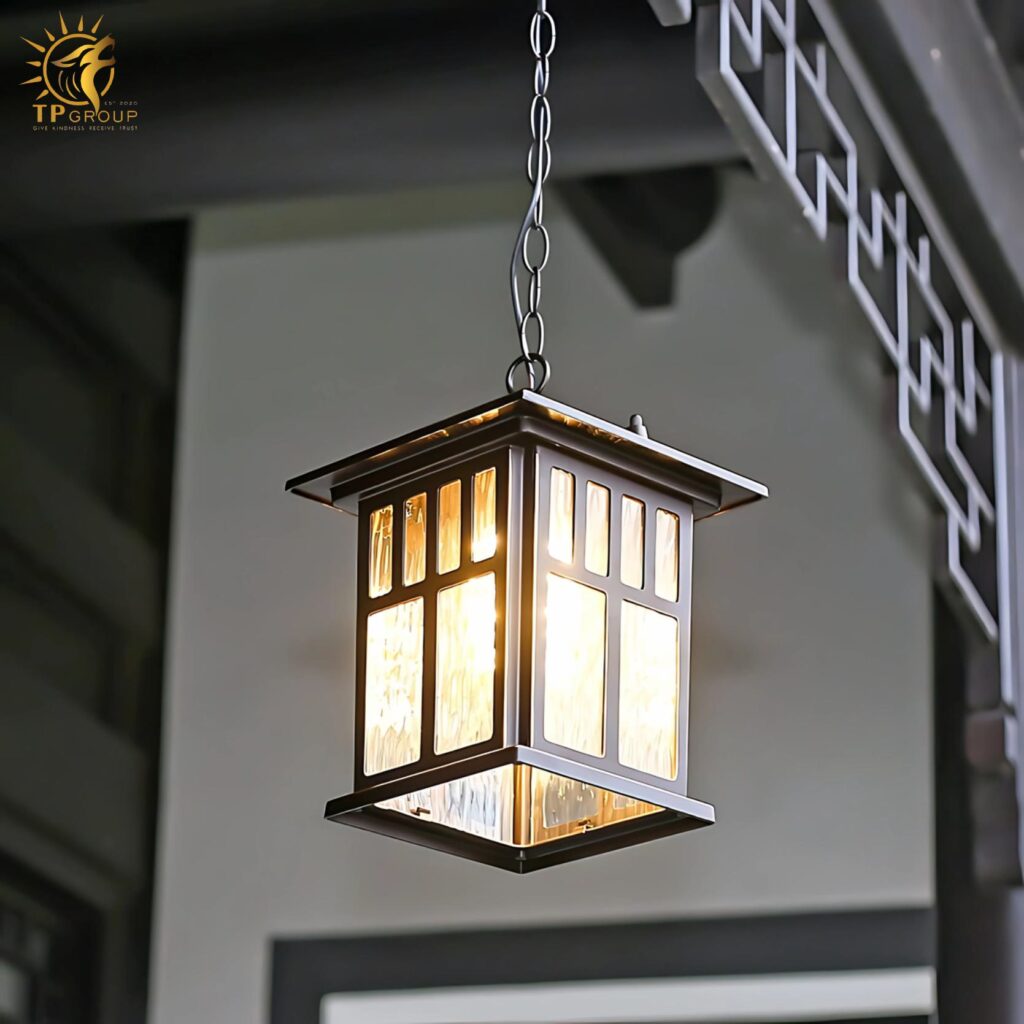 Đèn treo ngoài trời chiếu sáng lối đi sân vườn KL7055 12 Đèn treo ngoài trời chiếu sáng lối đi sân vườn KL7055