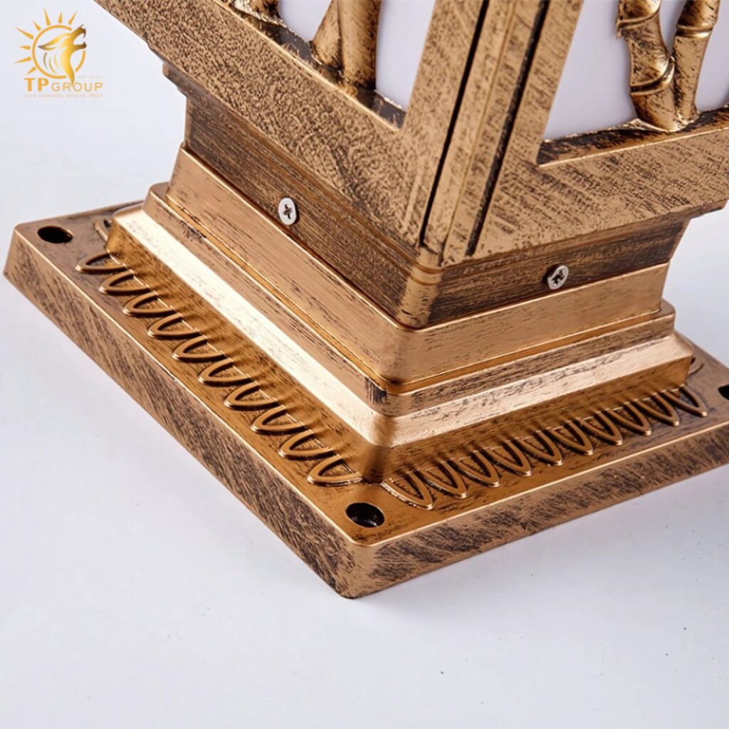 Đèn trụ cổng trang trí biệt thự Châu Âu KL0022