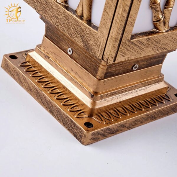 Đèn trụ cổng trang trí biệt thự Châu Âu KL0022