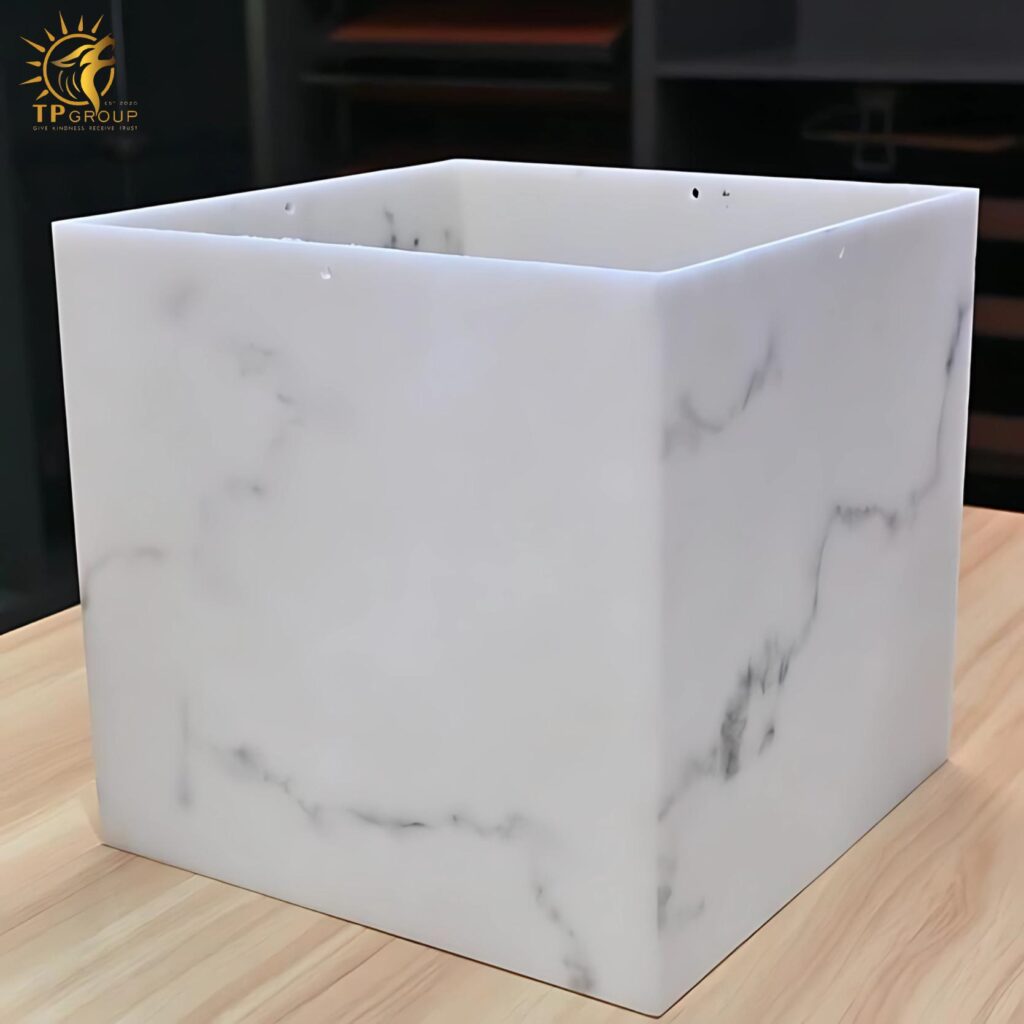 Đèn trụ khối lập phương năng lượng mặt trời C3048E 