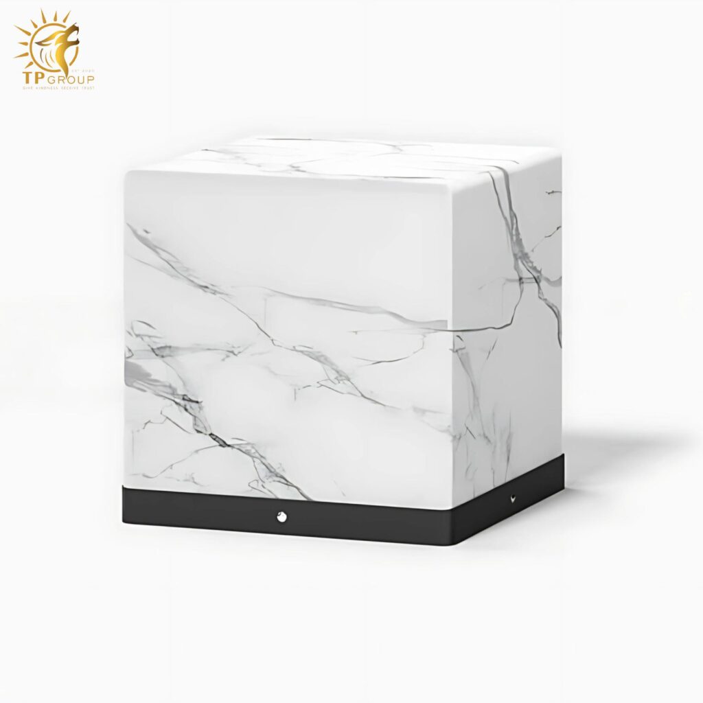 Đèn trụ khối lập phương năng lượng mặt trời C3048E 