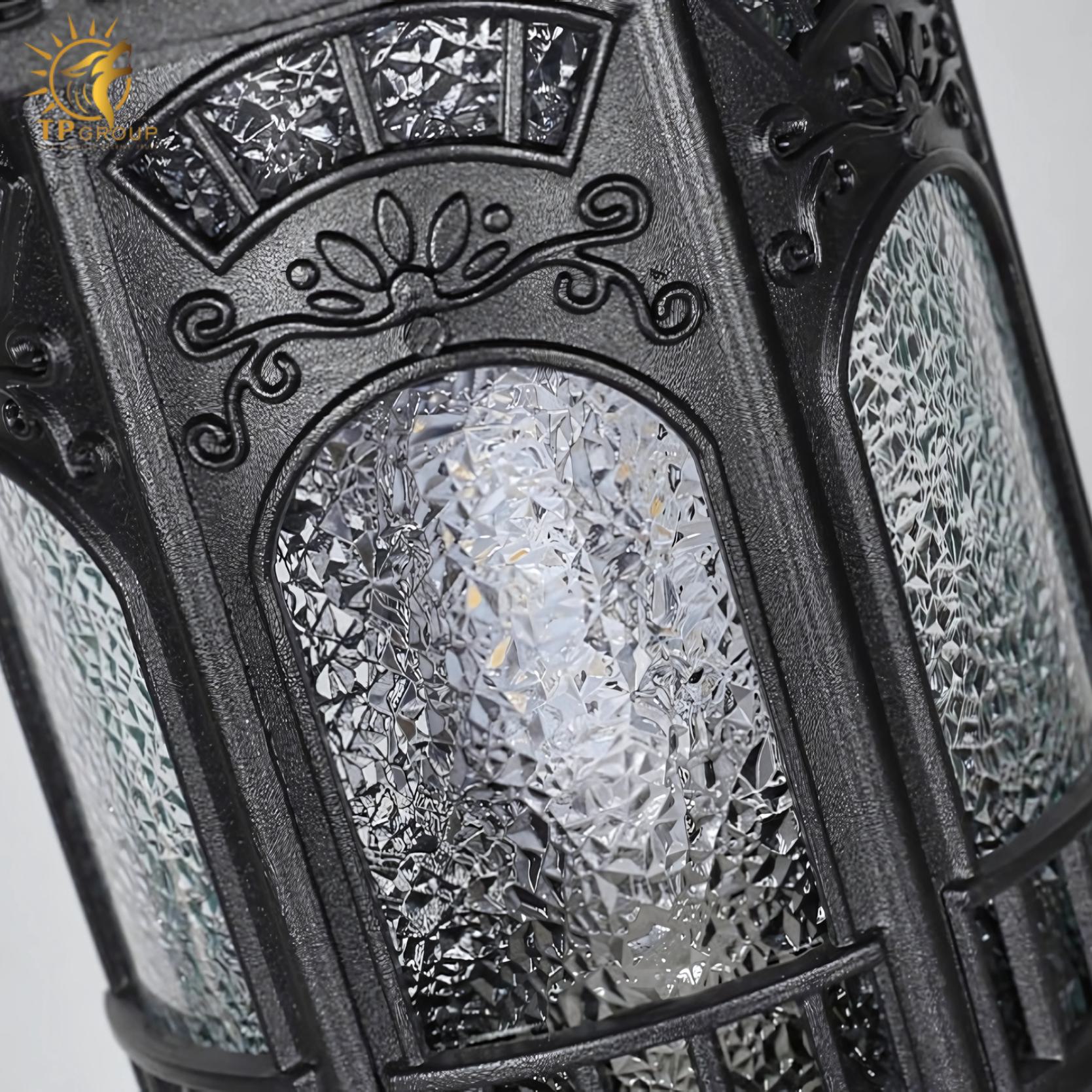 Đèn trụ sân vườn cổ điển chiếu sáng lối đi KL4791 6 Đèn trụ sân vườn cổ điển chiếu sáng lối đi KL4791