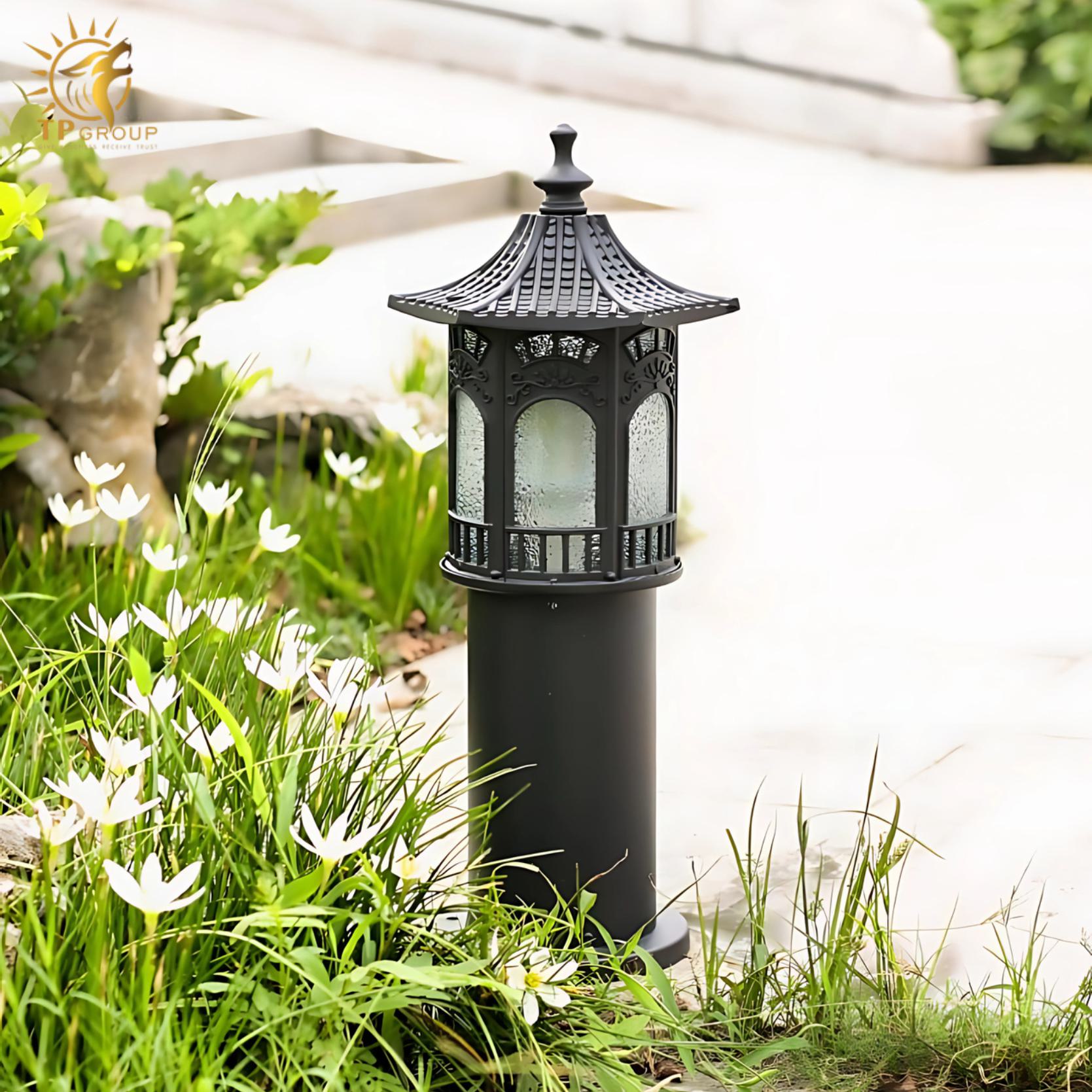 Đèn trụ sân vườn cổ điển chiếu sáng lối đi KL4791 8 Đèn trụ sân vườn cổ điển chiếu sáng lối đi KL4791