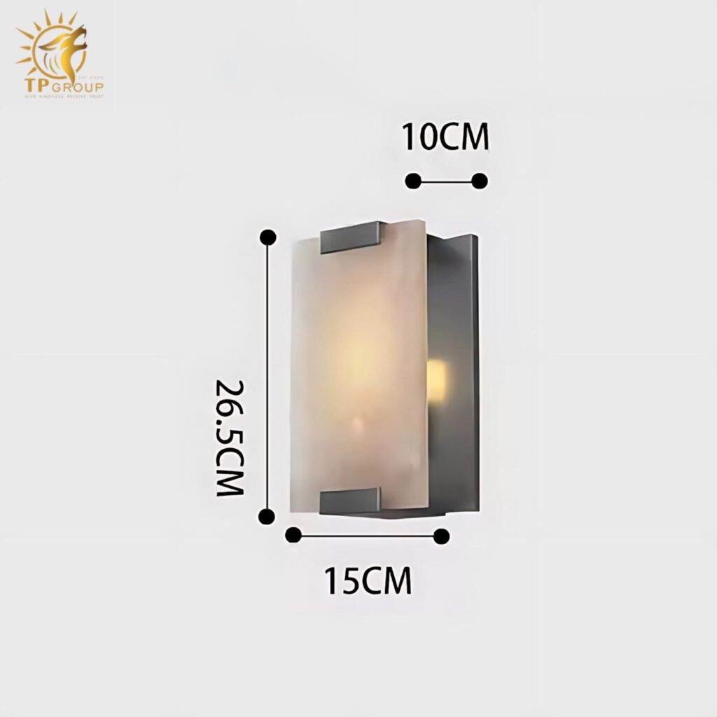 Đèn tường Inox cao cấp trang trí hành lang B1195 17 Đèn tường Inox cao cấp trang trí hành lang B1195