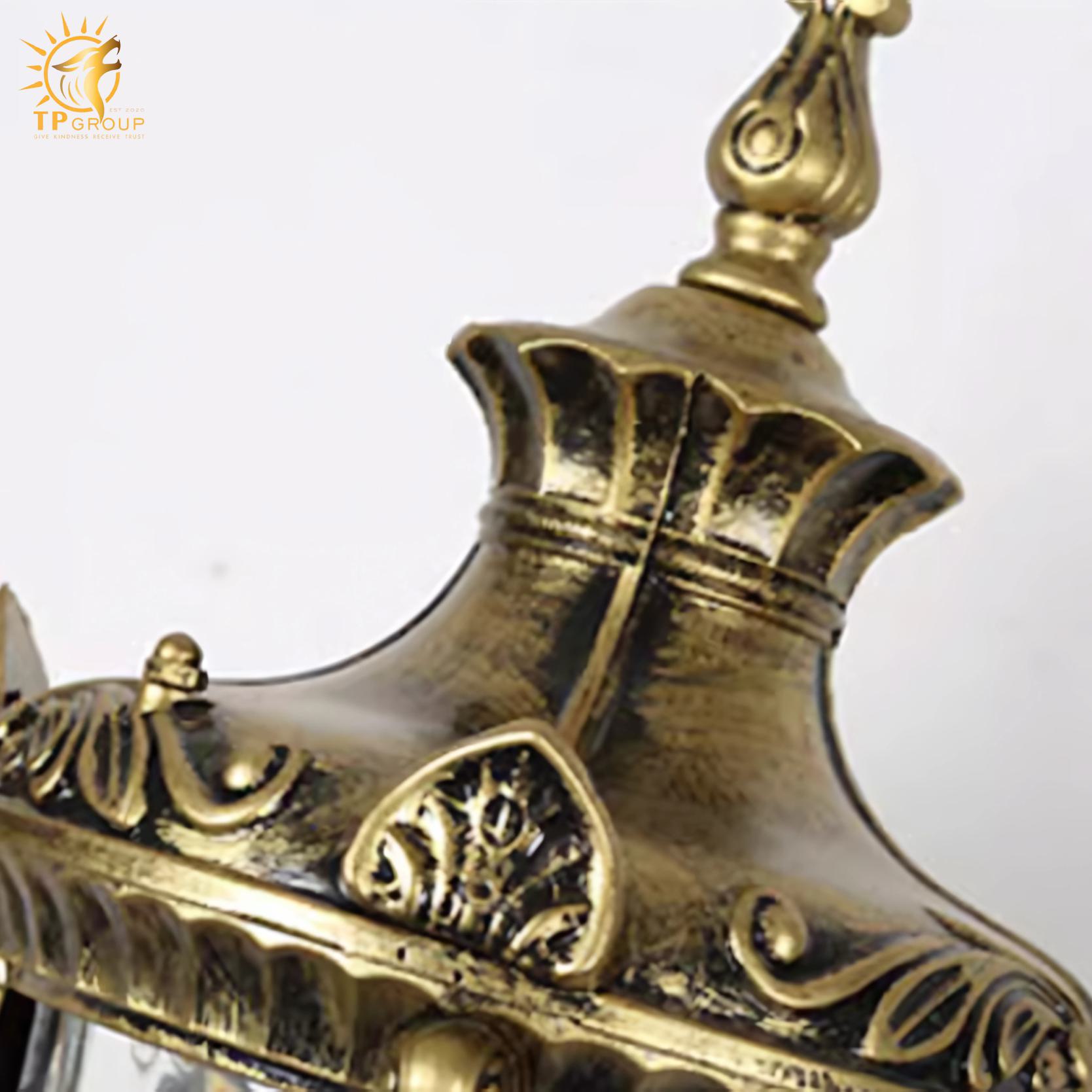 Đèn tường biệt thự hai đầu hoa văn cổ điển XD6144 11 Đèn tường biệt thự hai đầu hoa văn cổ điển XD6144