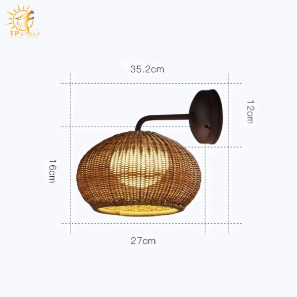 Đèn tường giả mây ngoài trời chống nước BL1035