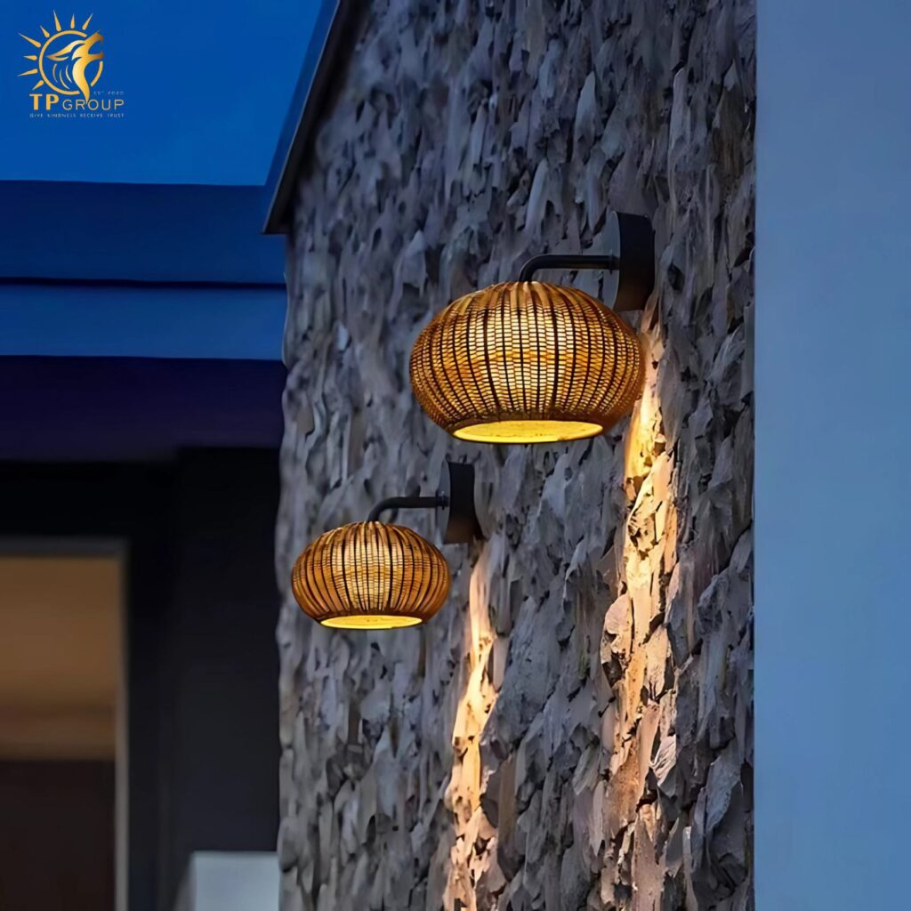 Đèn tường giả mây ngoài trời chống nước BL1035