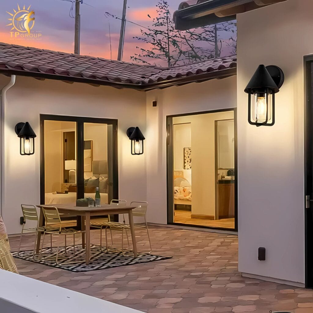 Đèn tường hành lang ban công ngoài trời SVA8222