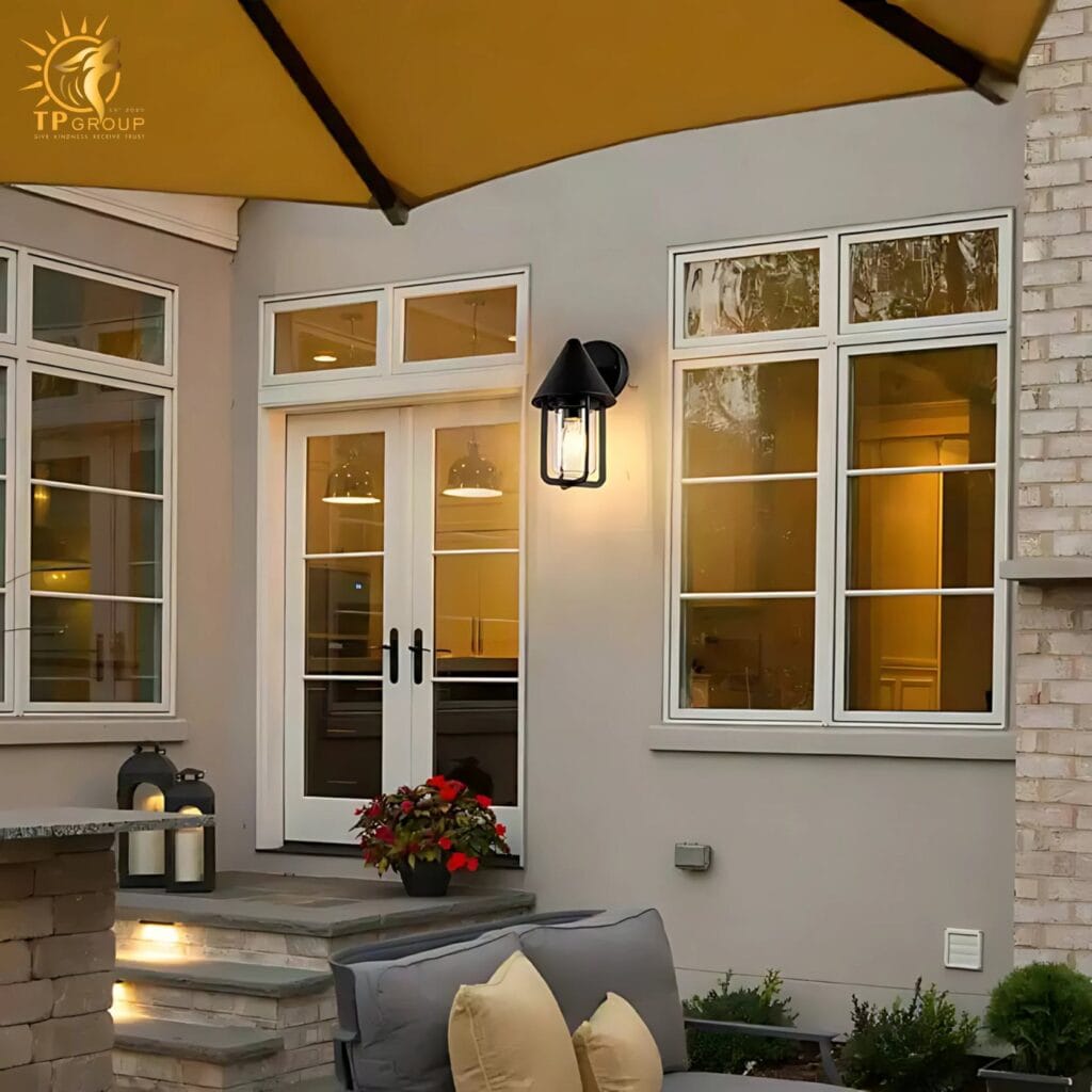 Đèn tường hành lang ban công ngoài trời SVA8222