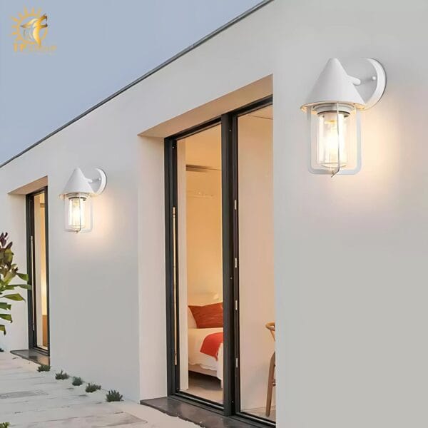 Đèn tường hành lang ban công ngoài trời SVA8222 - Hình ảnh 6