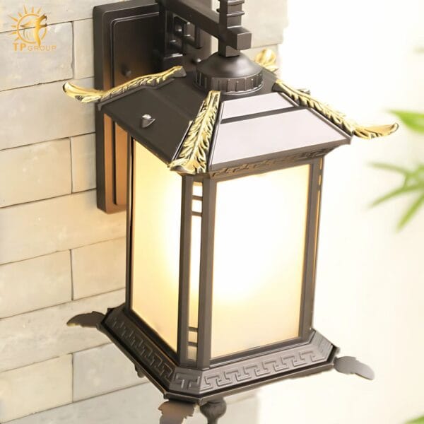 Đèn tường hành lang cổ điển Á Đông WK6805 - Hình ảnh 8