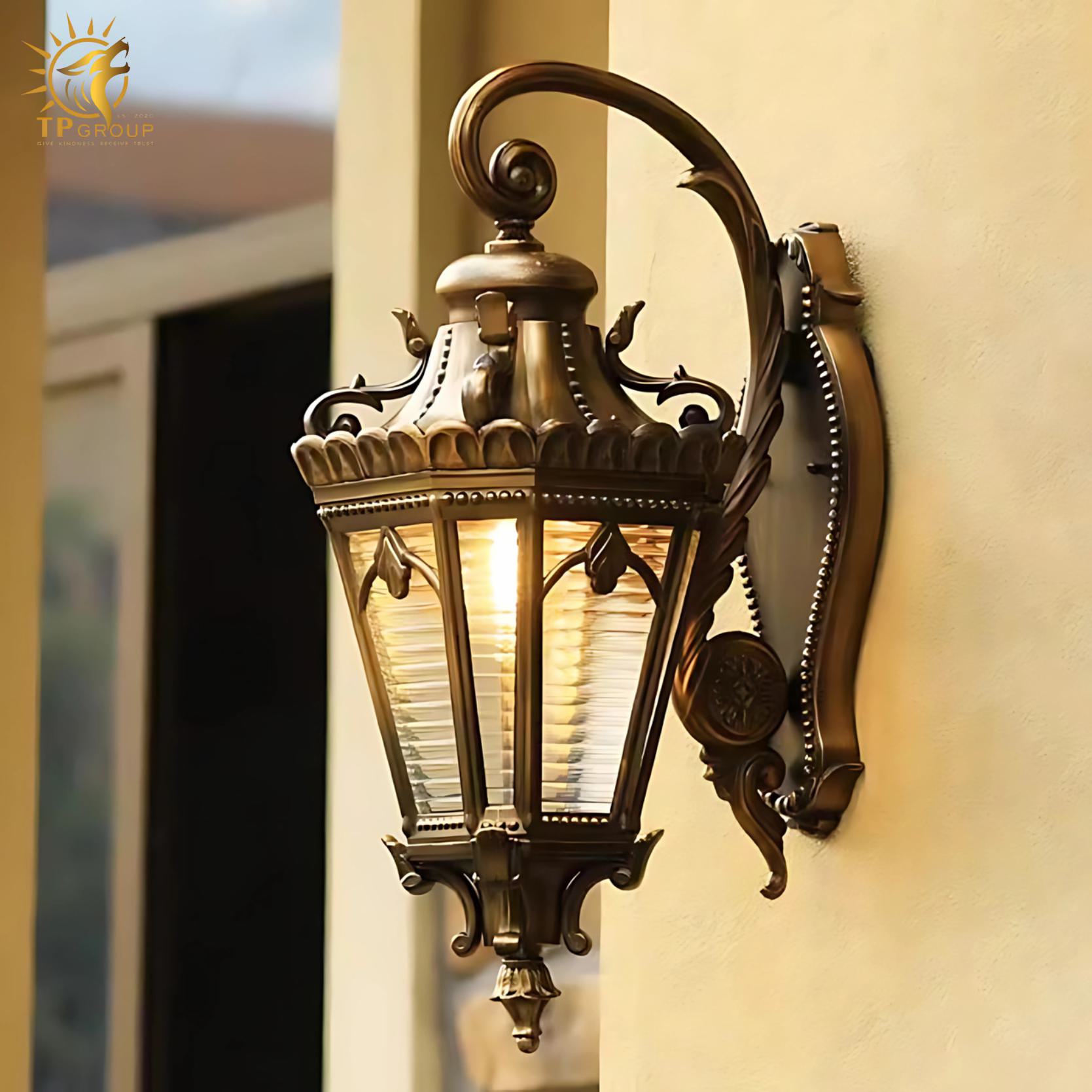 Đèn tường họa tiết hoàng gia châu Âu cổ điển WS2001 8 Đèn tường họa tiết hoàng gia châu Âu cổ điển WS2001