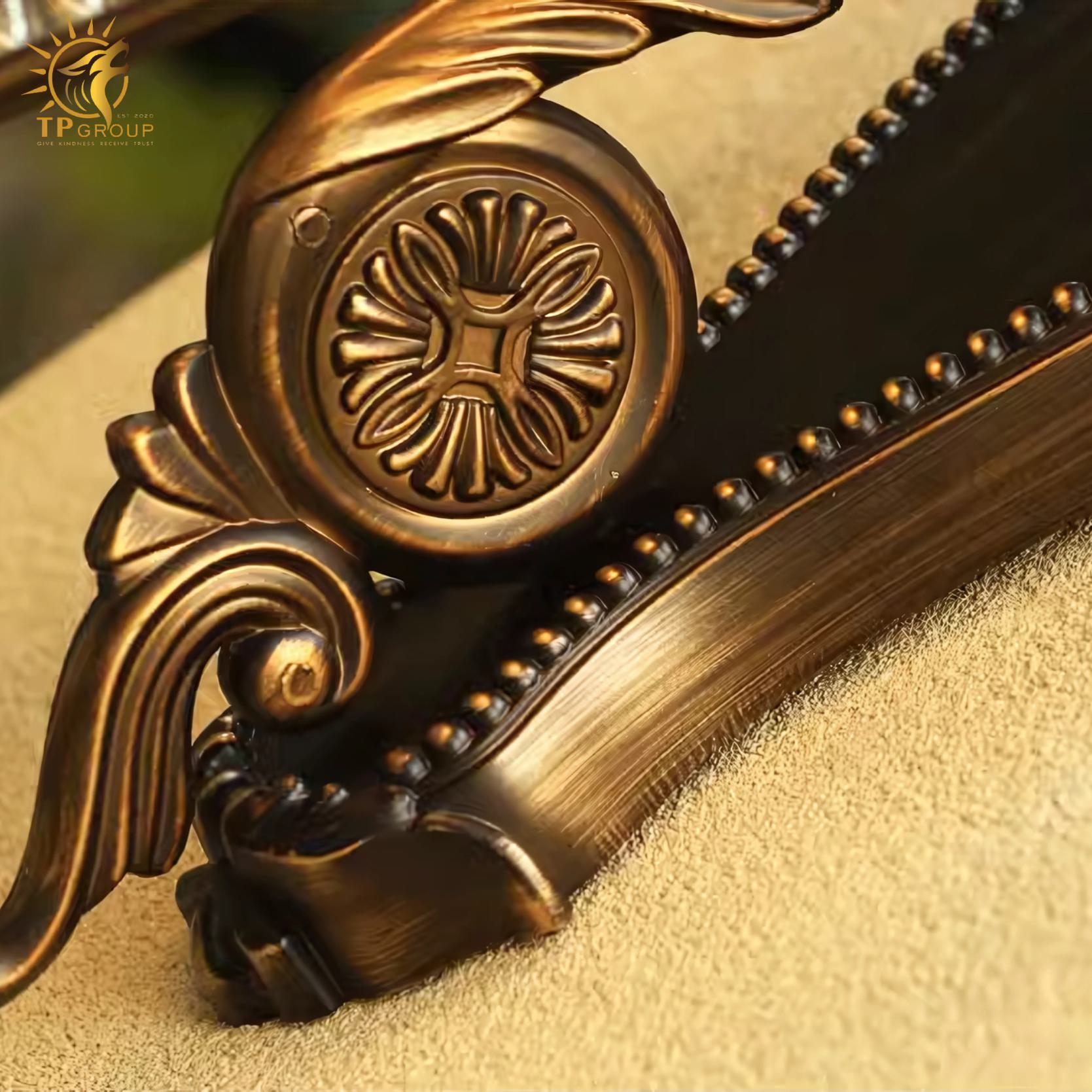 Đèn tường họa tiết hoàng gia châu Âu cổ điển WS2001 7 Đèn tường họa tiết hoàng gia châu Âu cổ điển WS2001