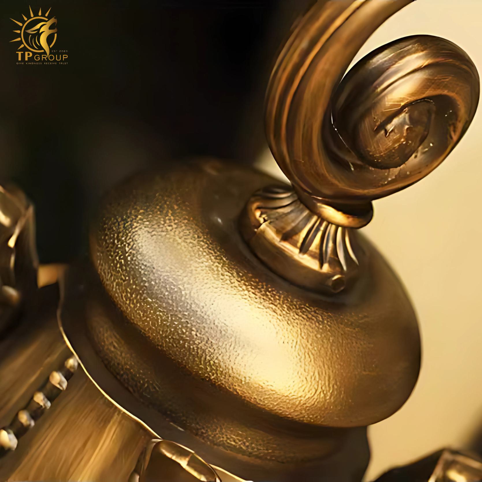 Đèn tường họa tiết hoàng gia châu Âu cổ điển WS2001 3 Đèn tường họa tiết hoàng gia châu Âu cổ điển WS2001