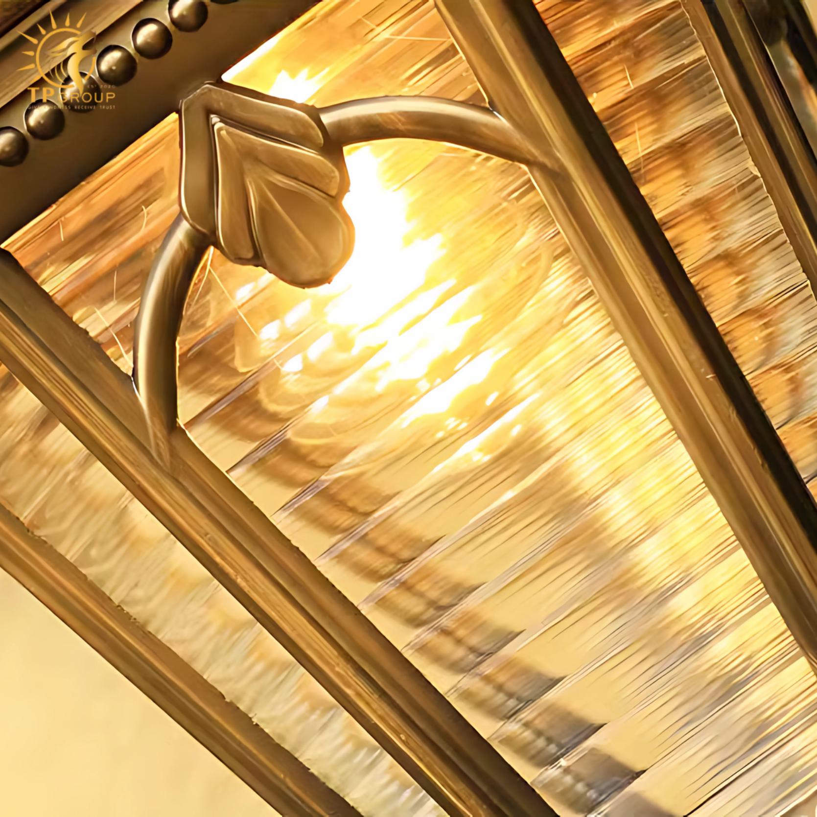 Đèn tường họa tiết hoàng gia châu Âu cổ điển WS2001 2 Đèn tường họa tiết hoàng gia châu Âu cổ điển WS2001