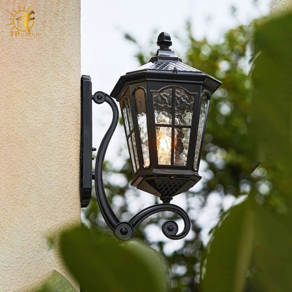 Đèn tường ngoại thất trang trí biệt thự Bắc Âu AF5216