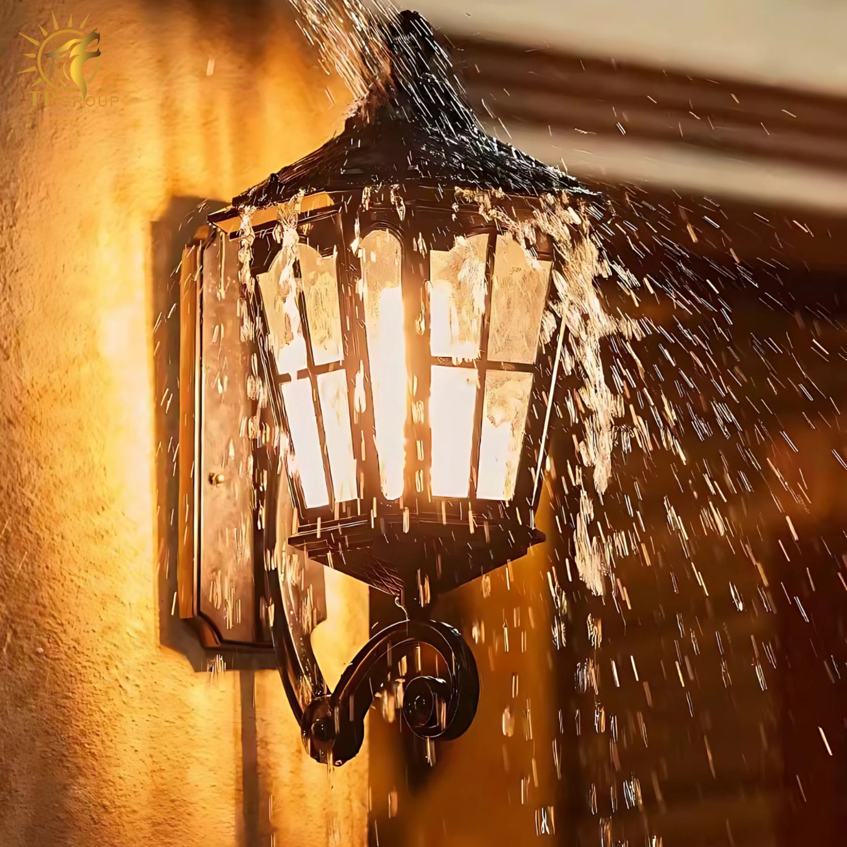 Đèn tường ngoại thất trang trí biệt thự Bắc Âu AF5216