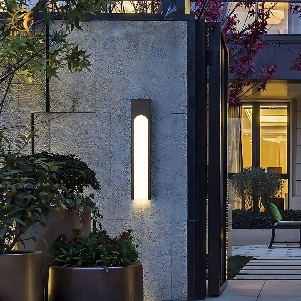 Đèn tường ngoài trời cho biệt thự công viên P7905 