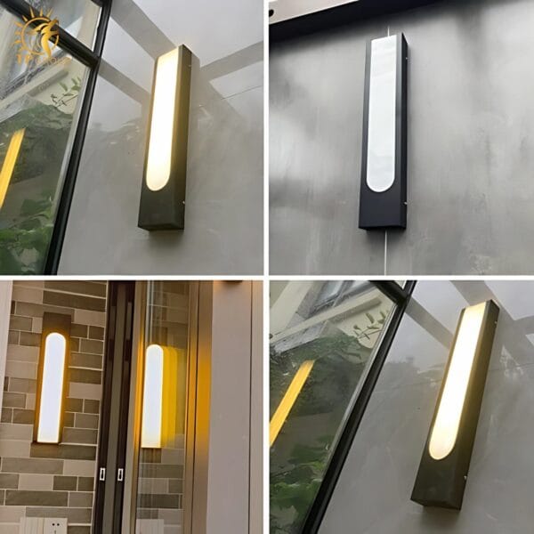 Đèn tường ngoài trời cho biệt thự công viên P7905 - Hình ảnh 5