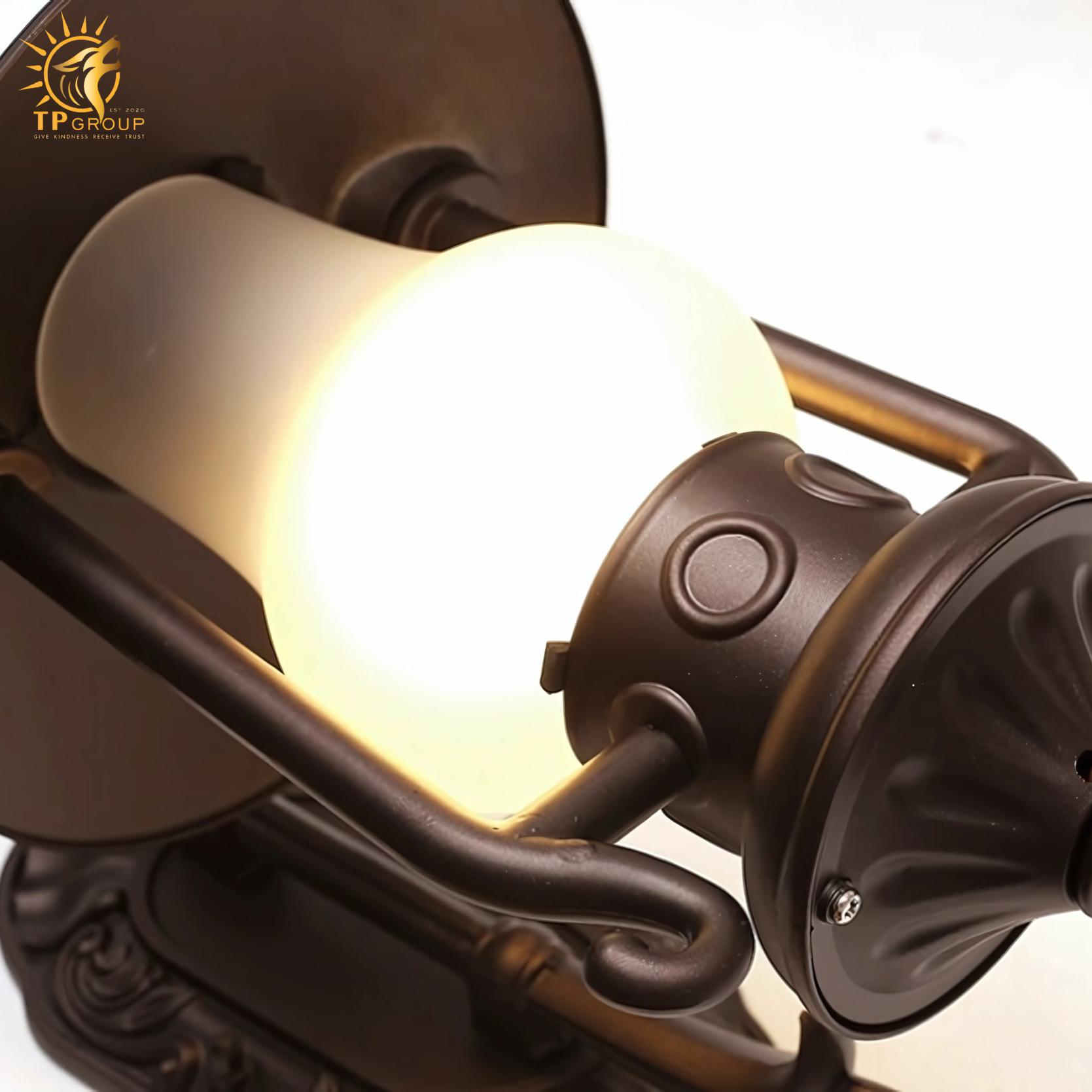 Đèn tường ngoài trời cổ điển trang trí lối đi KL5541 8 Đèn tường ngoài trời cổ điển trang trí lối đi KL5541